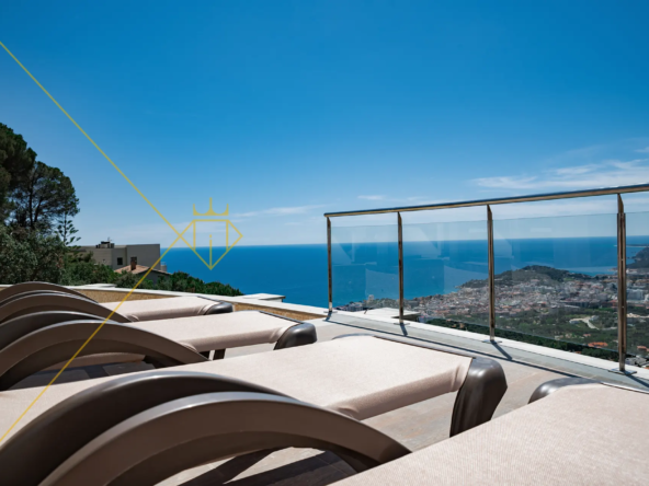 casa con vistas al mar